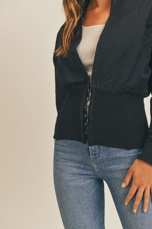 Lennox Two-Way Bomber Jacket