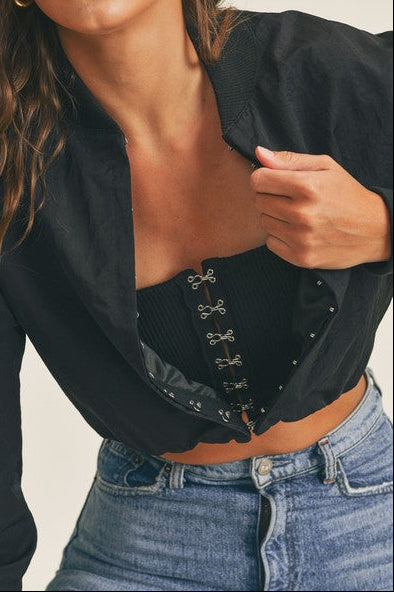 Lennox Two-Way Bomber Jacket