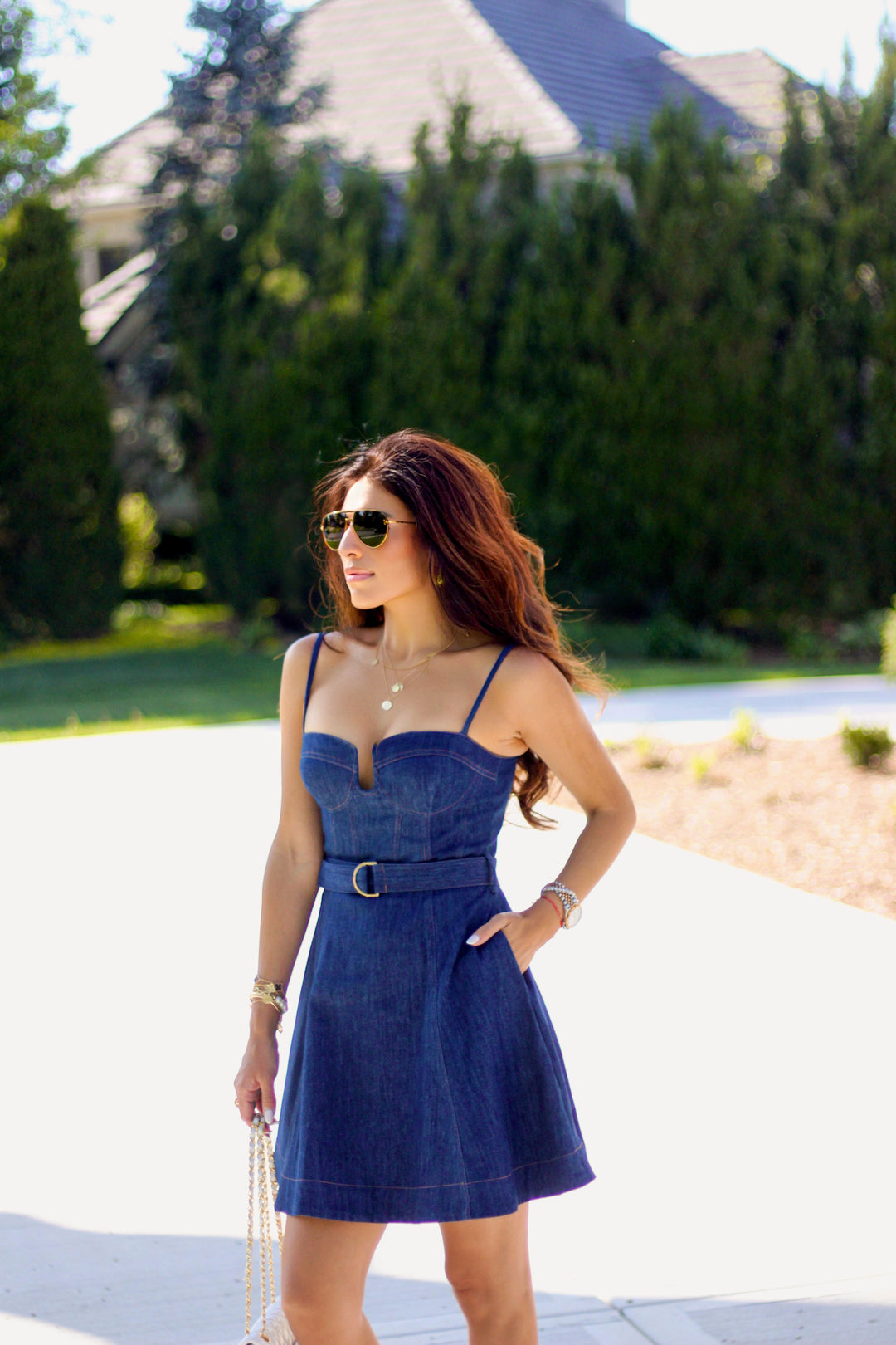 Lola Denim Dress