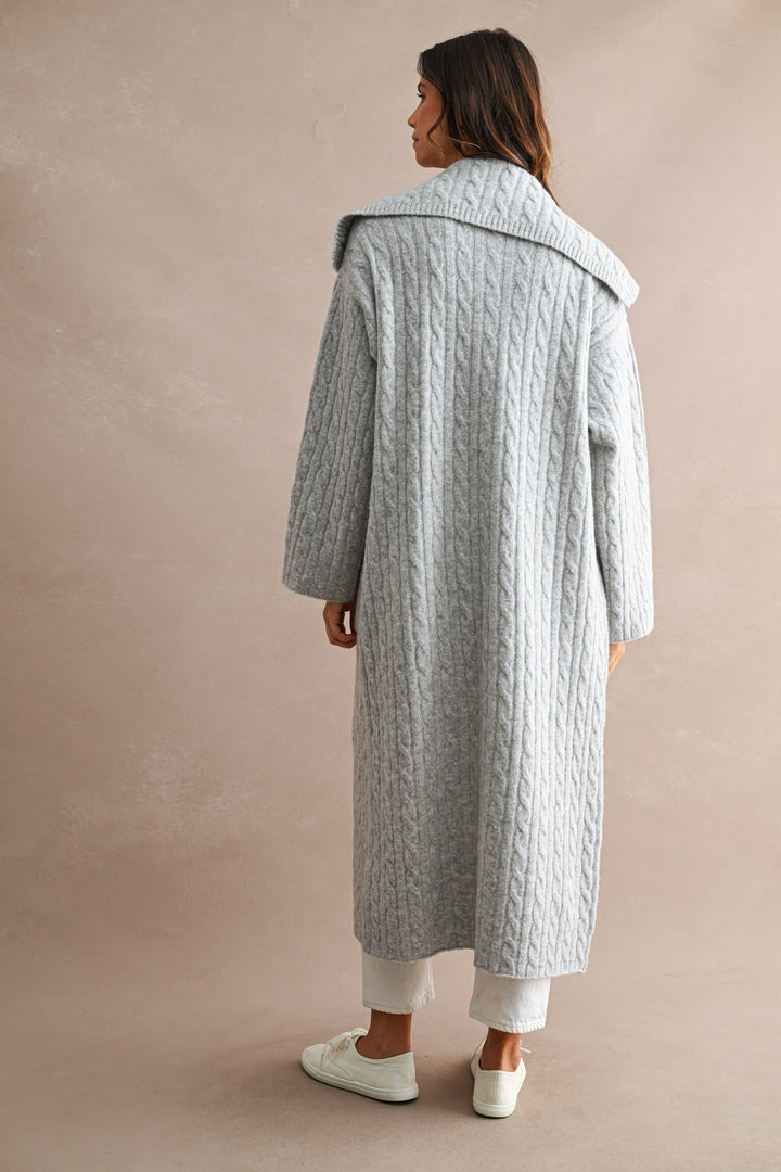 Marlowe Cable Knit Cardigan