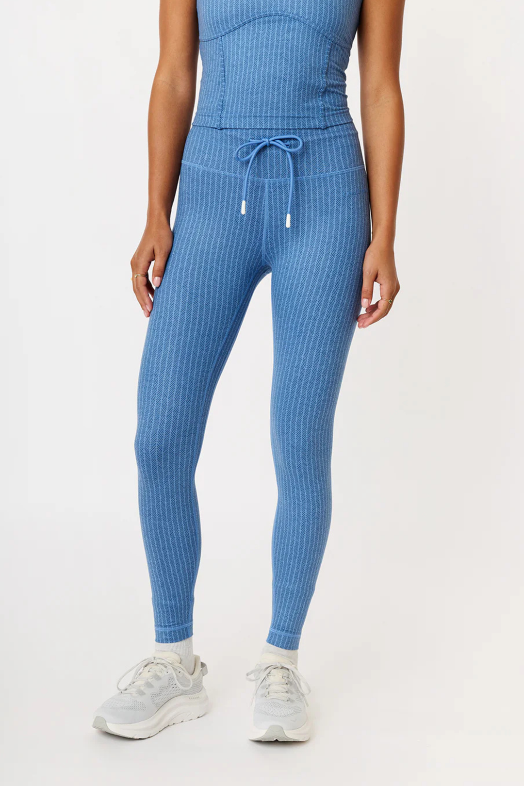 Jane Herringbone 7/8 Length Leggings