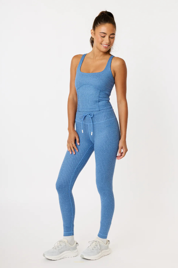 Jane Herringbone 7/8 Length Leggings