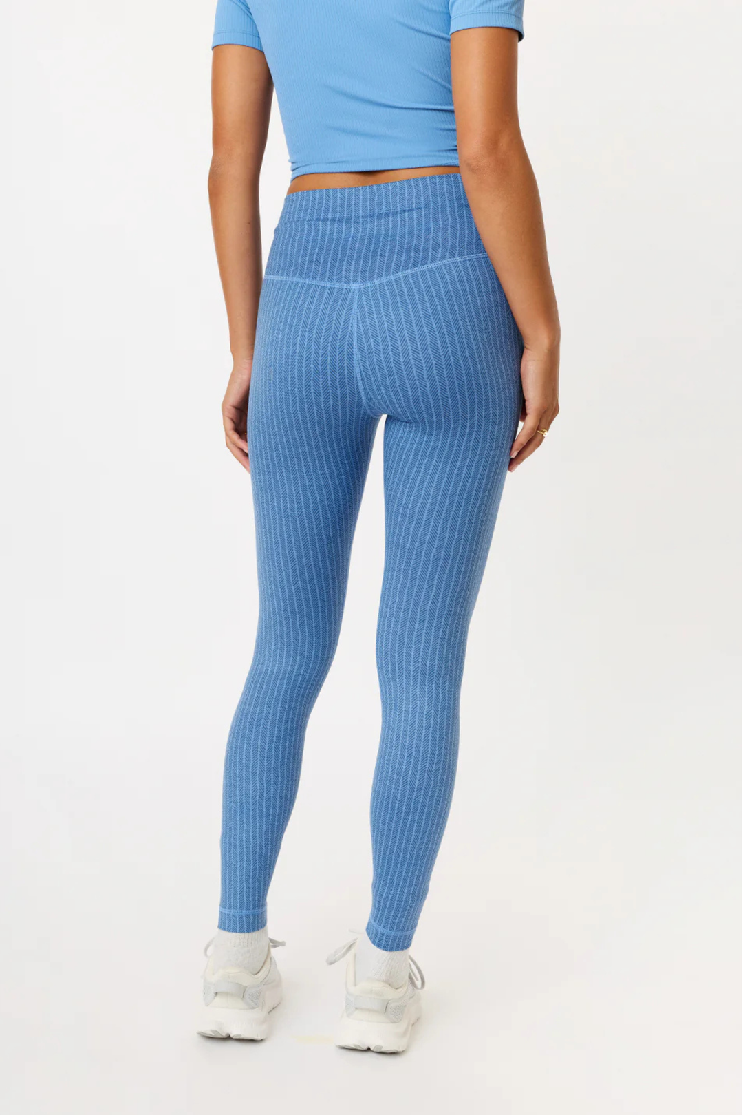 Jane Herringbone 7/8 Length Leggings