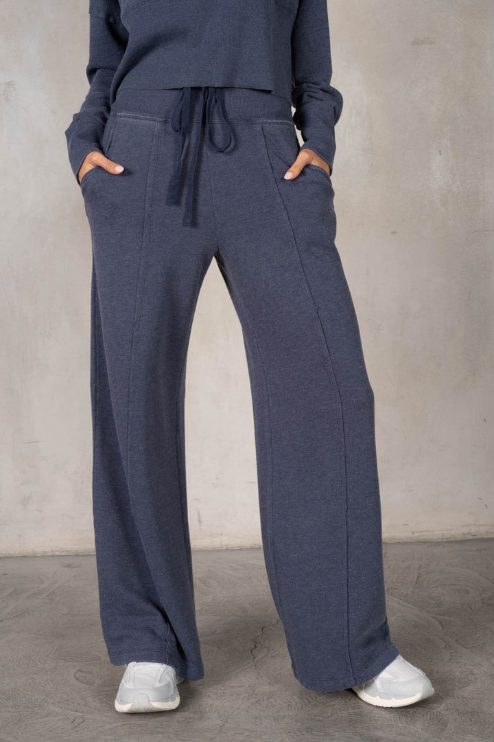 CP Terry and Rib Turtleneck Sweatshirt with Matching Sweatpants