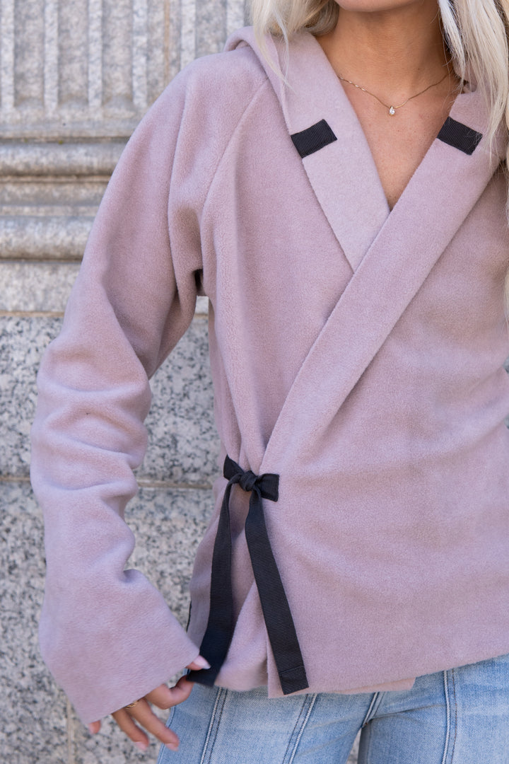 Classic Fleece Cardigan Wrap