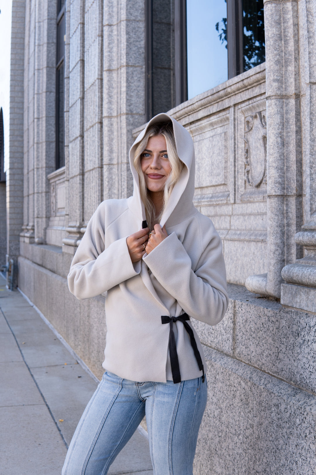 Classic Fleece Wrap Cardigan