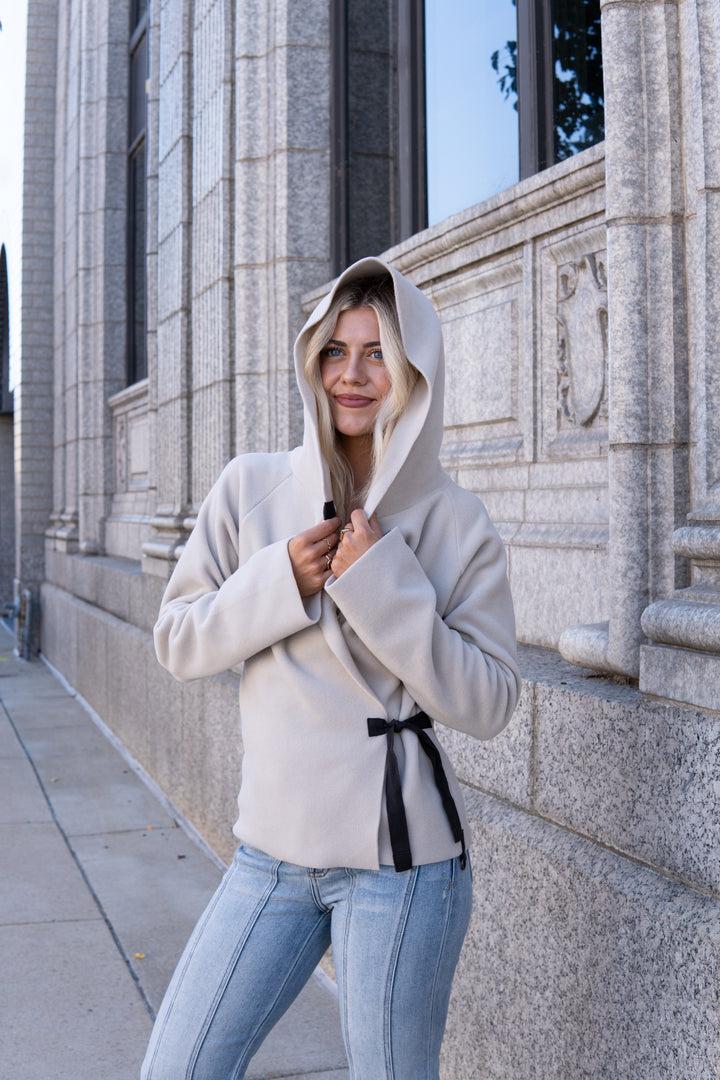 Classic Fleece Wrap Cardigan