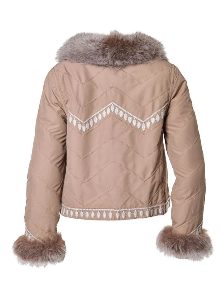 Khatwalk Silk to Fur Reversible Jacket