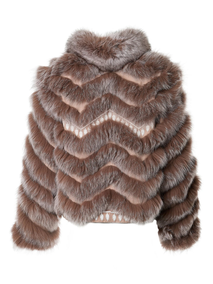 Khatwalk Silk to Fur Reversible Jacket