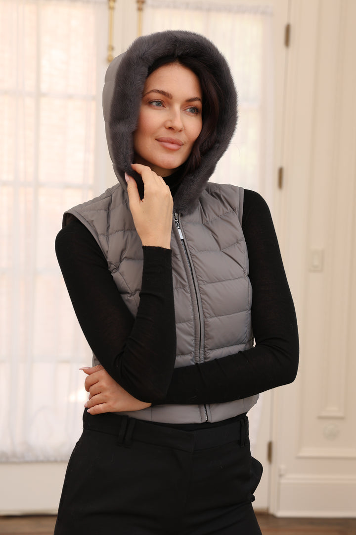 Khatwalk Mink Jacket to Vest