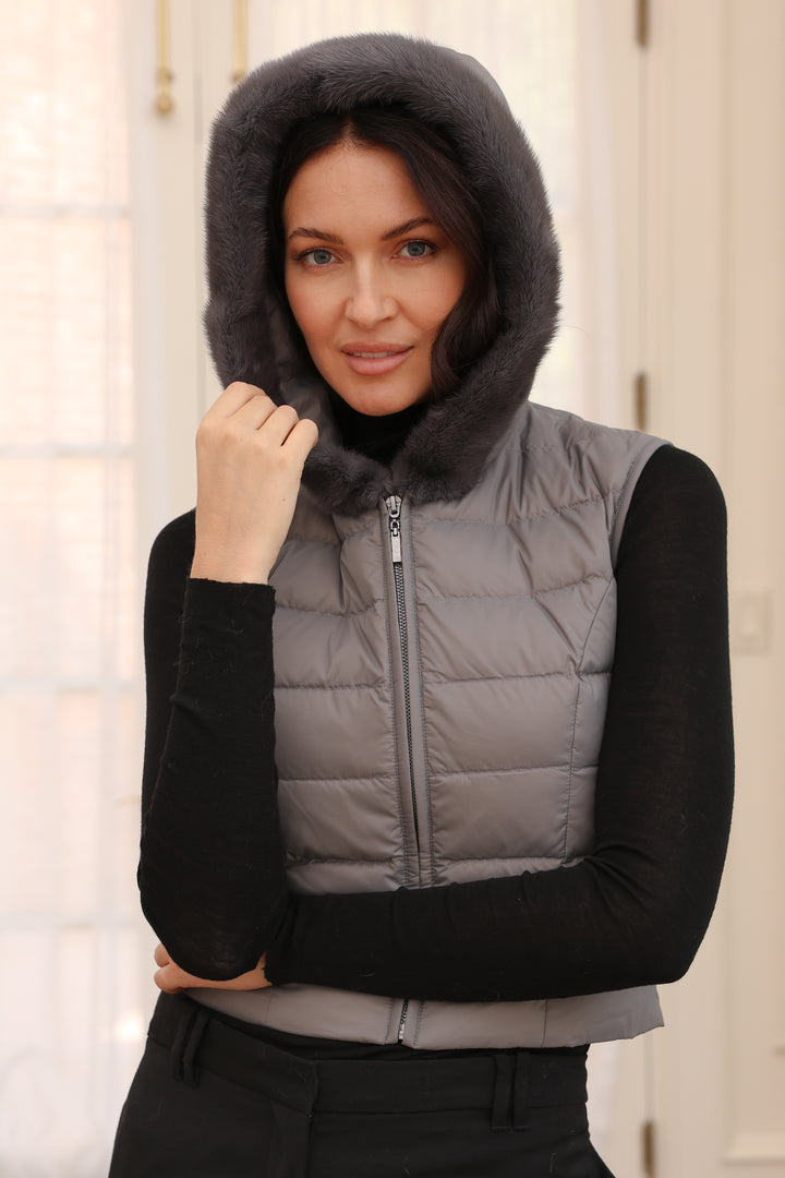 Khatwalk Mink Jacket to Vest