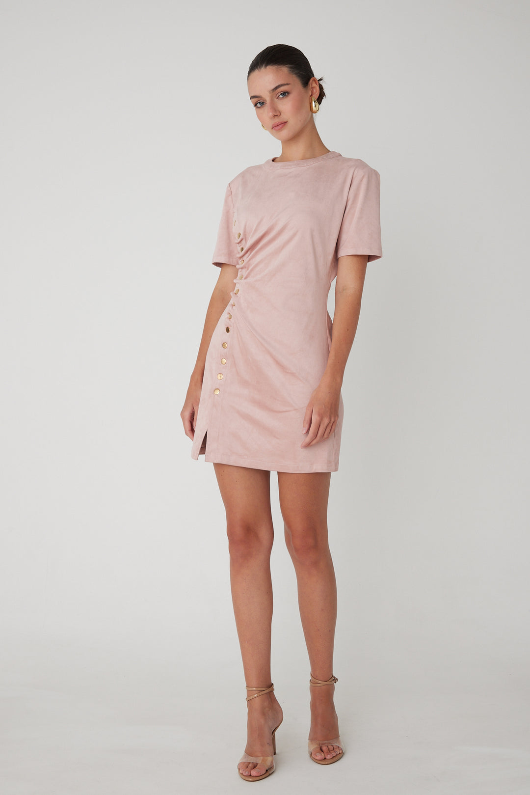 Larkin Suede Dress