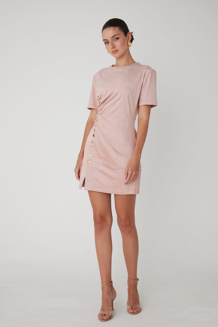 Larkin Suede Dress