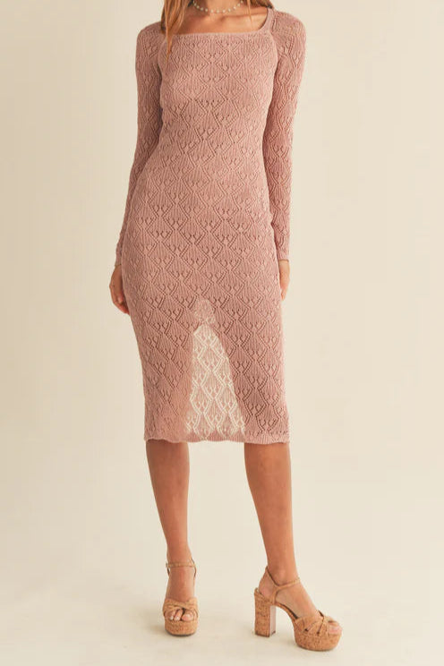 Knit Midi Dress