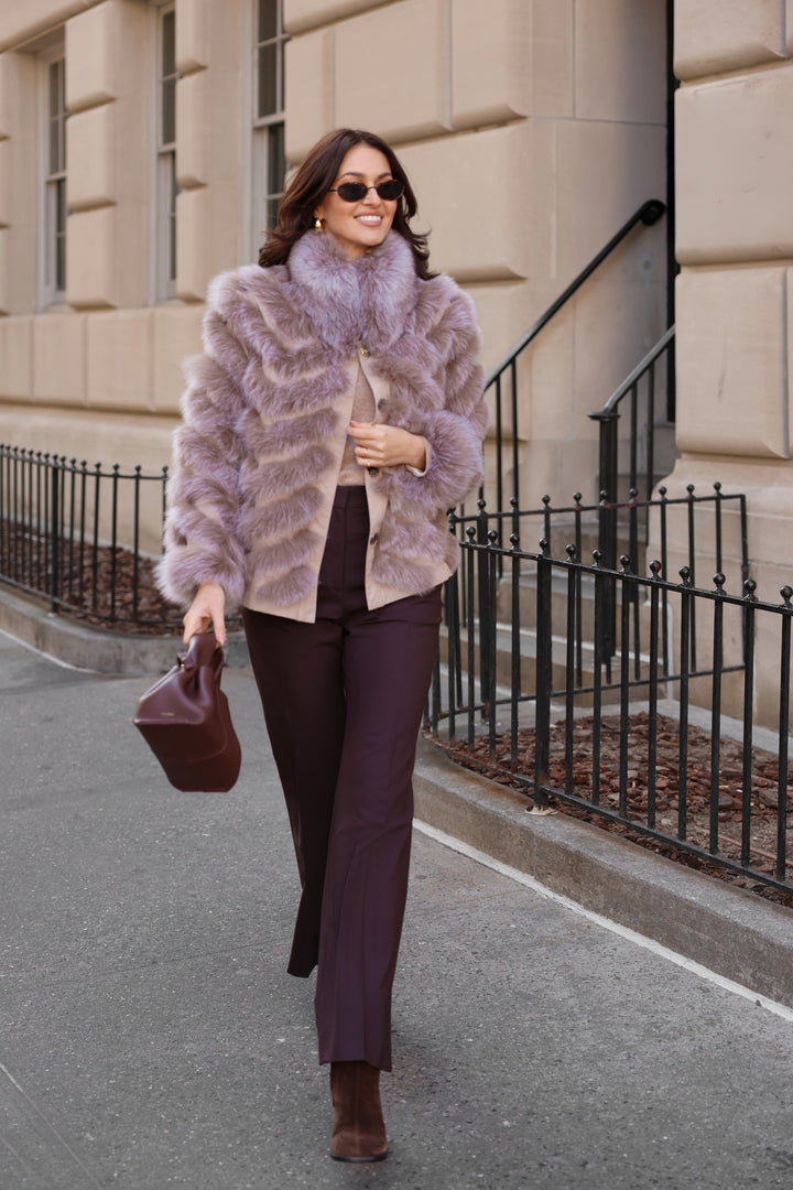 Khatwalk Silk to Fur Reversible Jacket