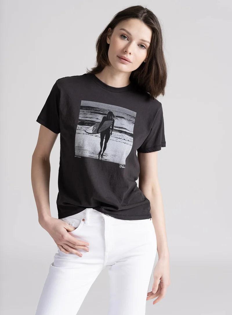 Black Cotton T-shirt