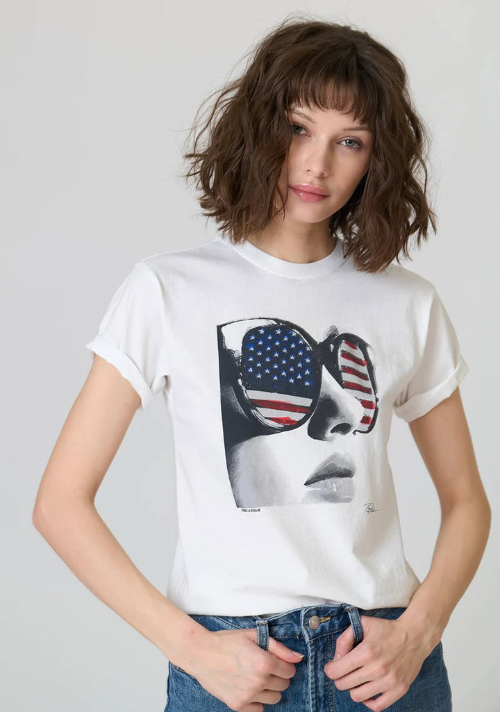 Free and Brave Mushie Tee