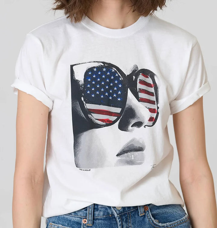 Free and Brave Mushie Tee