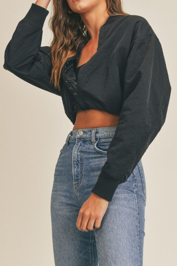 Lennox Two-Way Bomber Jacket