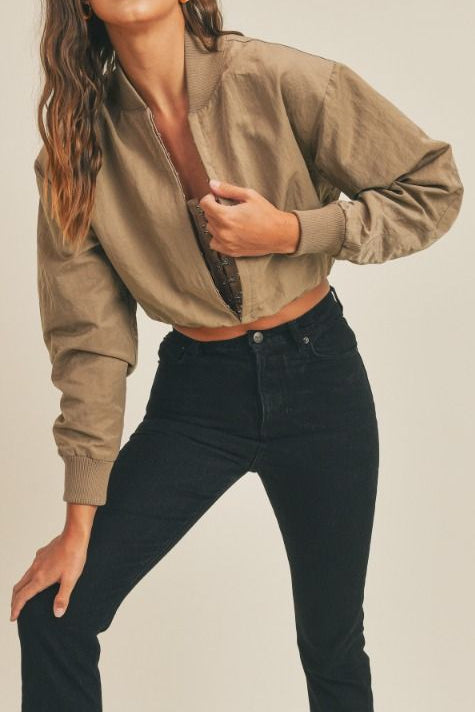 Lennox Two-Way Bomber Jacket