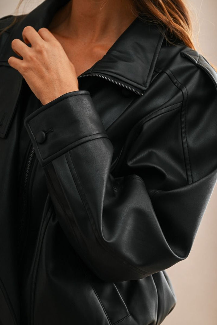 Rylan High Neck Bomber Jacket