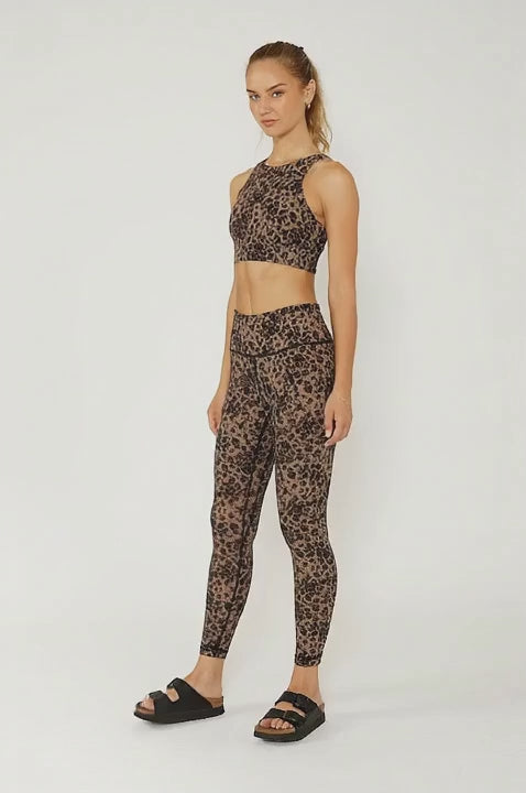 Sophia H-neck Bra Cheetah