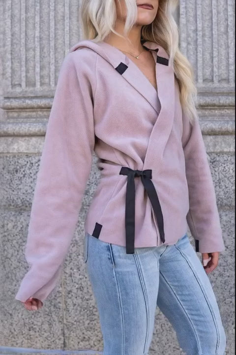 Classic Fleece Cardigan Wrap