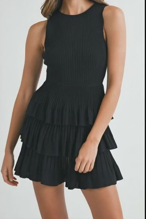 Lauren Ruffled Mini Dress