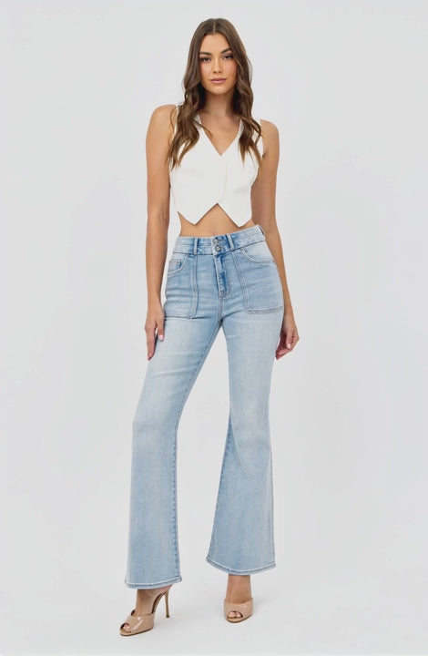 Happi Flare Jean 2-button