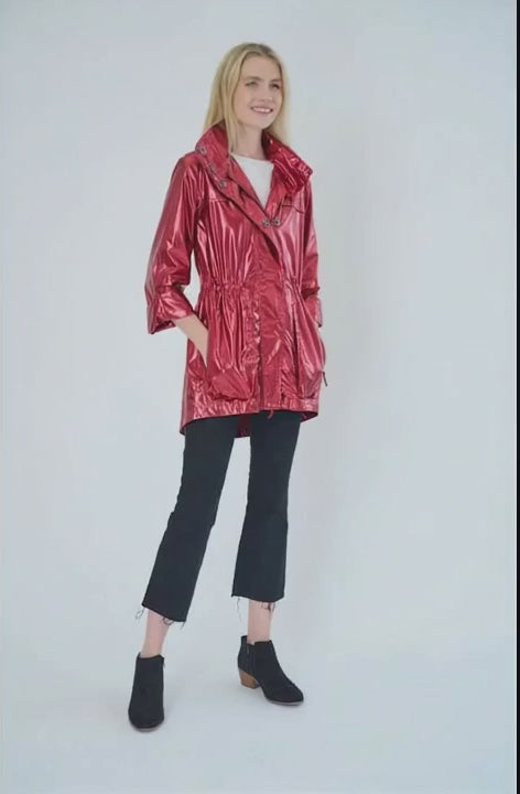 Anorak Midlength Rain Coat