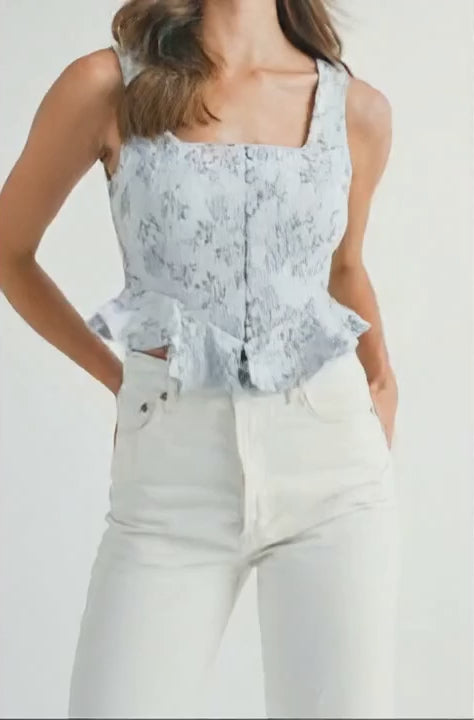 Arianna Floral Crop Top