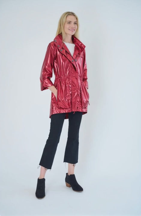 Anorak Midlength Rain Coat