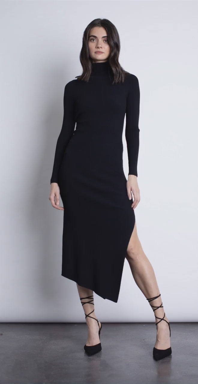 Nicole Midi Knit Dress