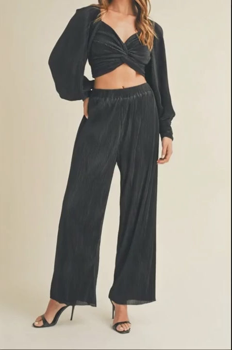 Marycate twisted top and pant Set