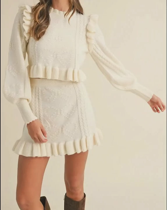 Jilly Matching Ruffle Set